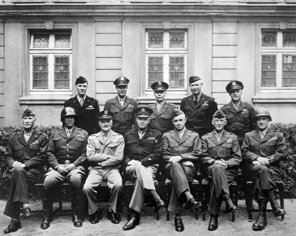 World War II Allied Powers U.S. Generals.